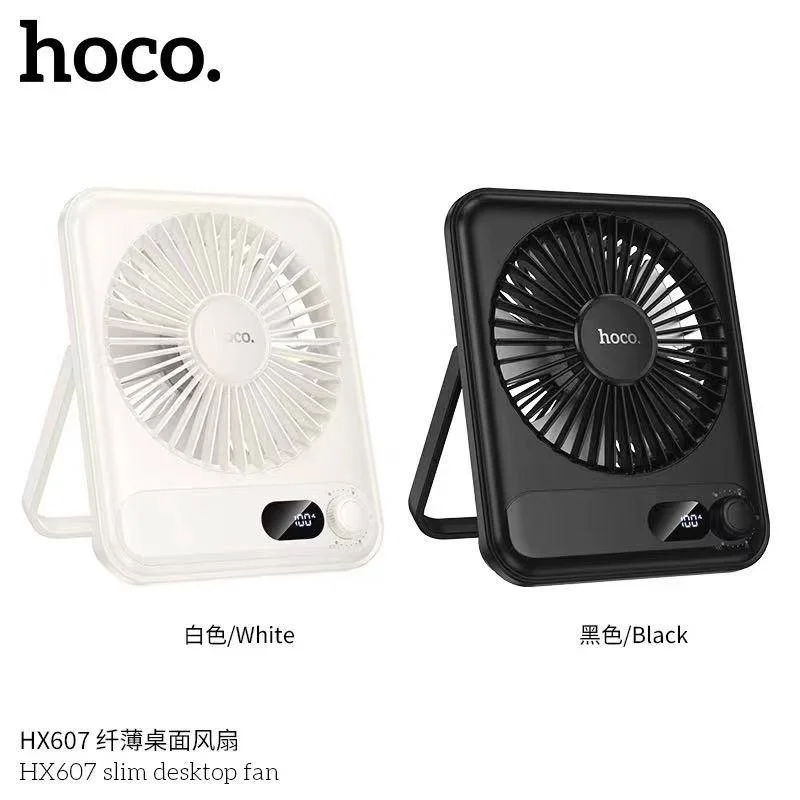 HOCO HX607 LED display Table Fan