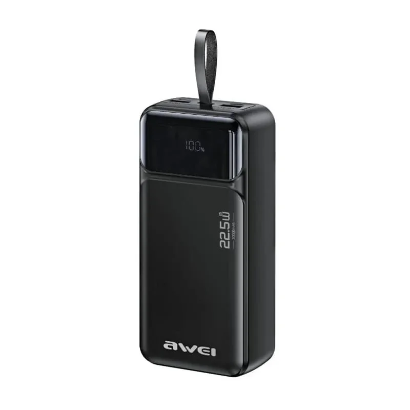 Awei PA-103 Multi‑Port 30000mAh 22.5W Portable Power Bank