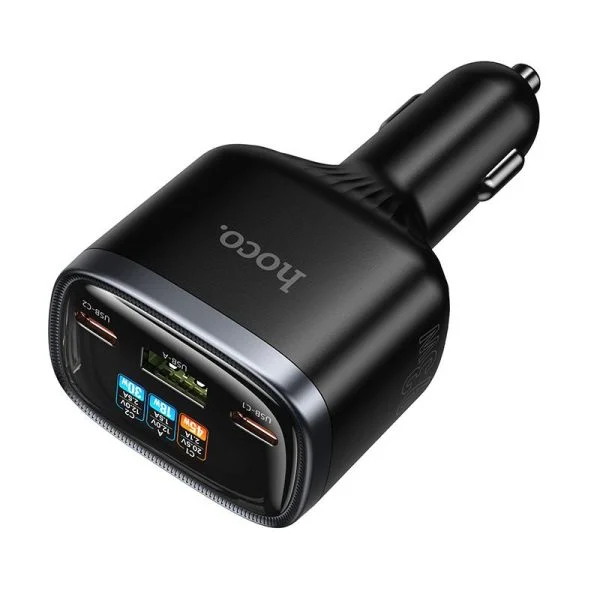 Hoco Z70 PD 93W Fast Display TFT Screen Car Charger
