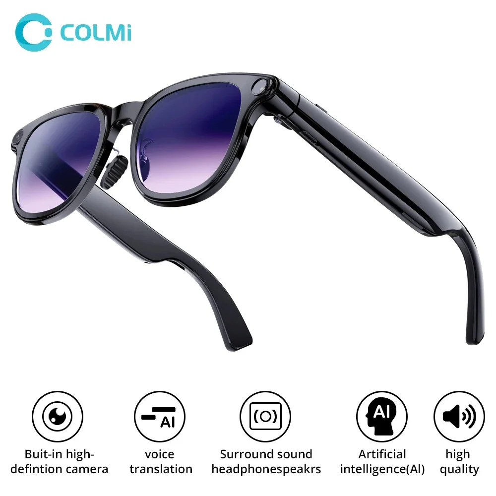 Colmi A2 Intelligence Sunglass with dual-Mic ANC & 8MP HD Camera