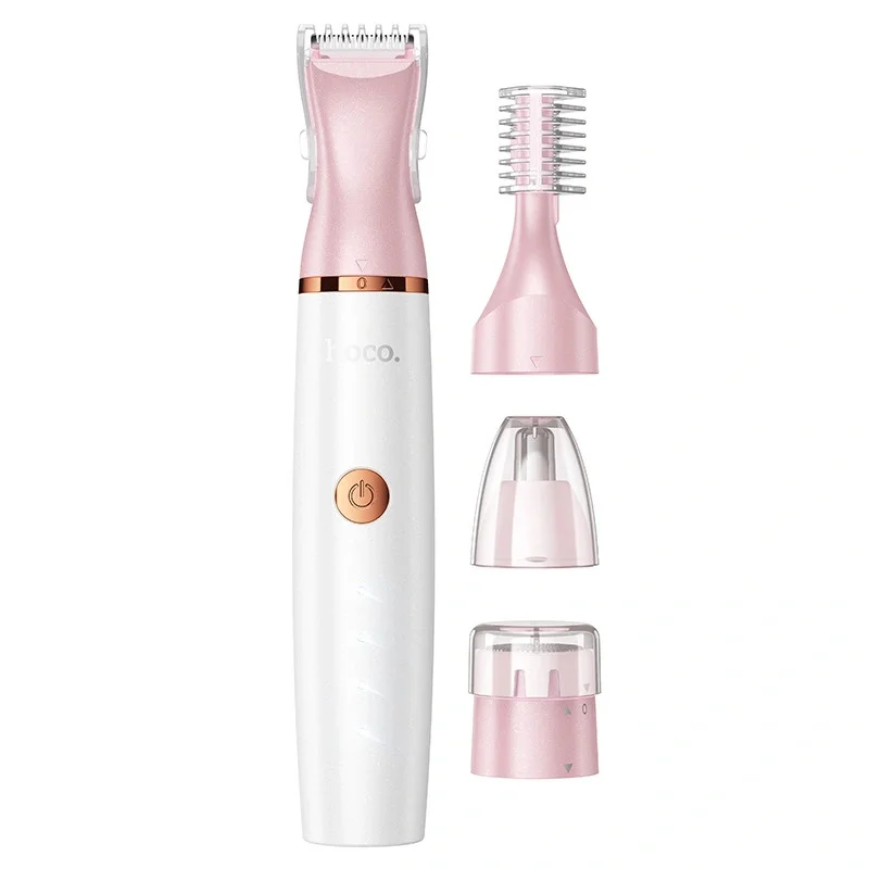 Hoco HP82 4-in-1 Ladies Trimmer and Shaver IPX6 Waterproof with 4 Attachments Hoco HP82 4-in-1 Ladies Trimmer and Shaver IPX6 Waterproof with 4 Attachments