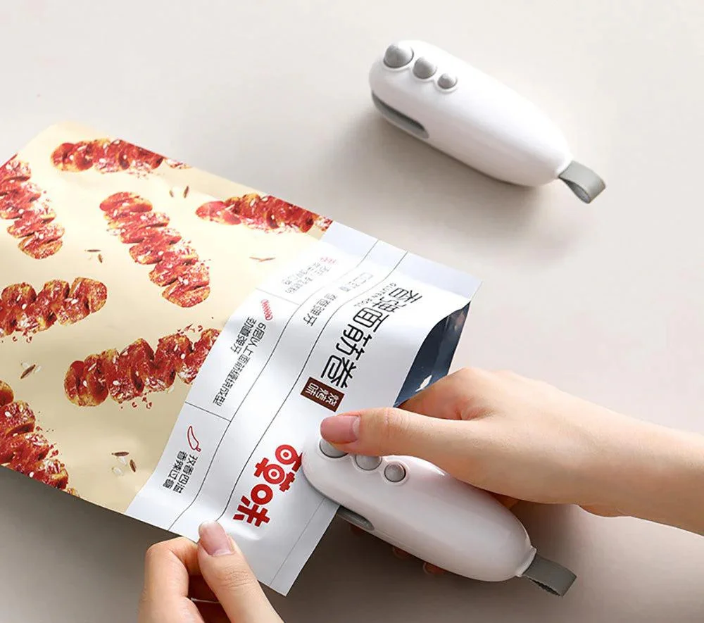 Portable Sealer Hand Pressure Snack Plastic Bag Heat Sealer