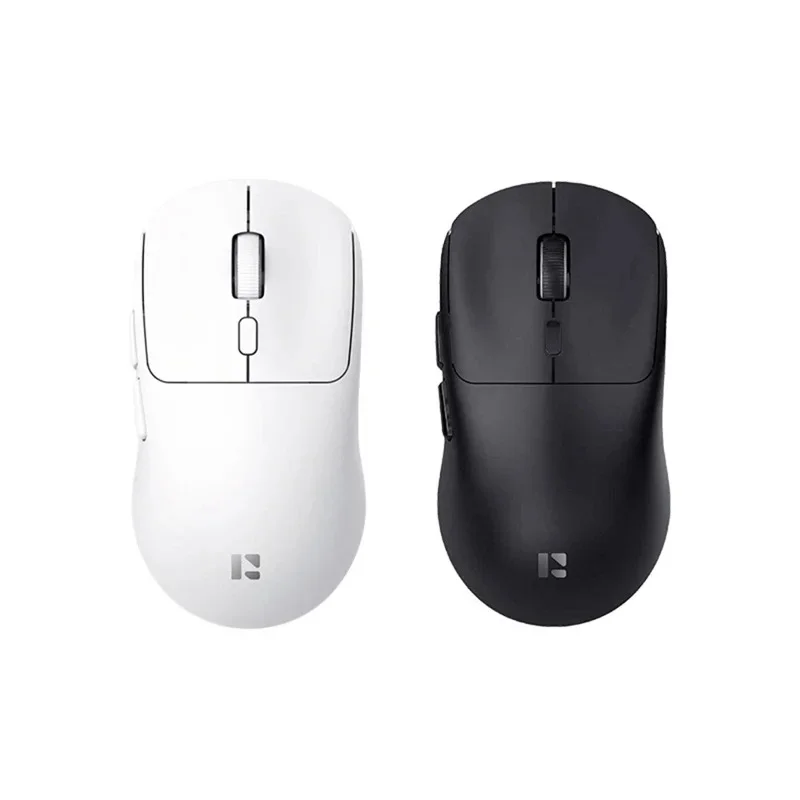 REMAX WM-01 dual-mode Bluetooth 5.0 wireless mouse in black, top view REMAX WM-01 dual-mode Bluetooth 5.0 wireless mouse in black, top view