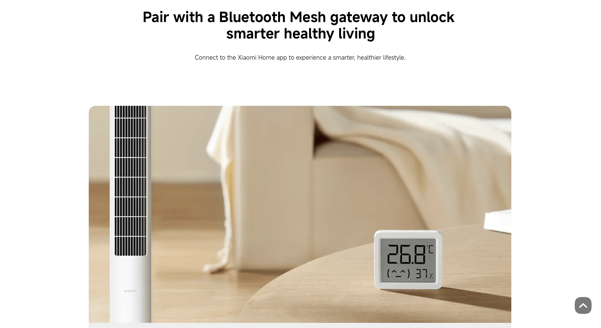 Xiaomi Smart Temperature and Humidity Monitor 3 Mini multiple installation options