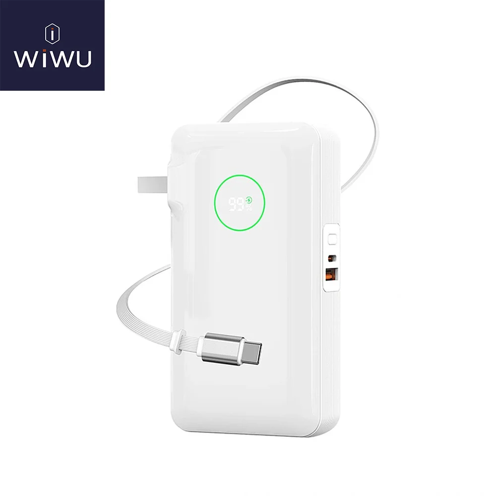 WiWU Wi-P049 Noble 35W 10000mAh Power Bank and Charger