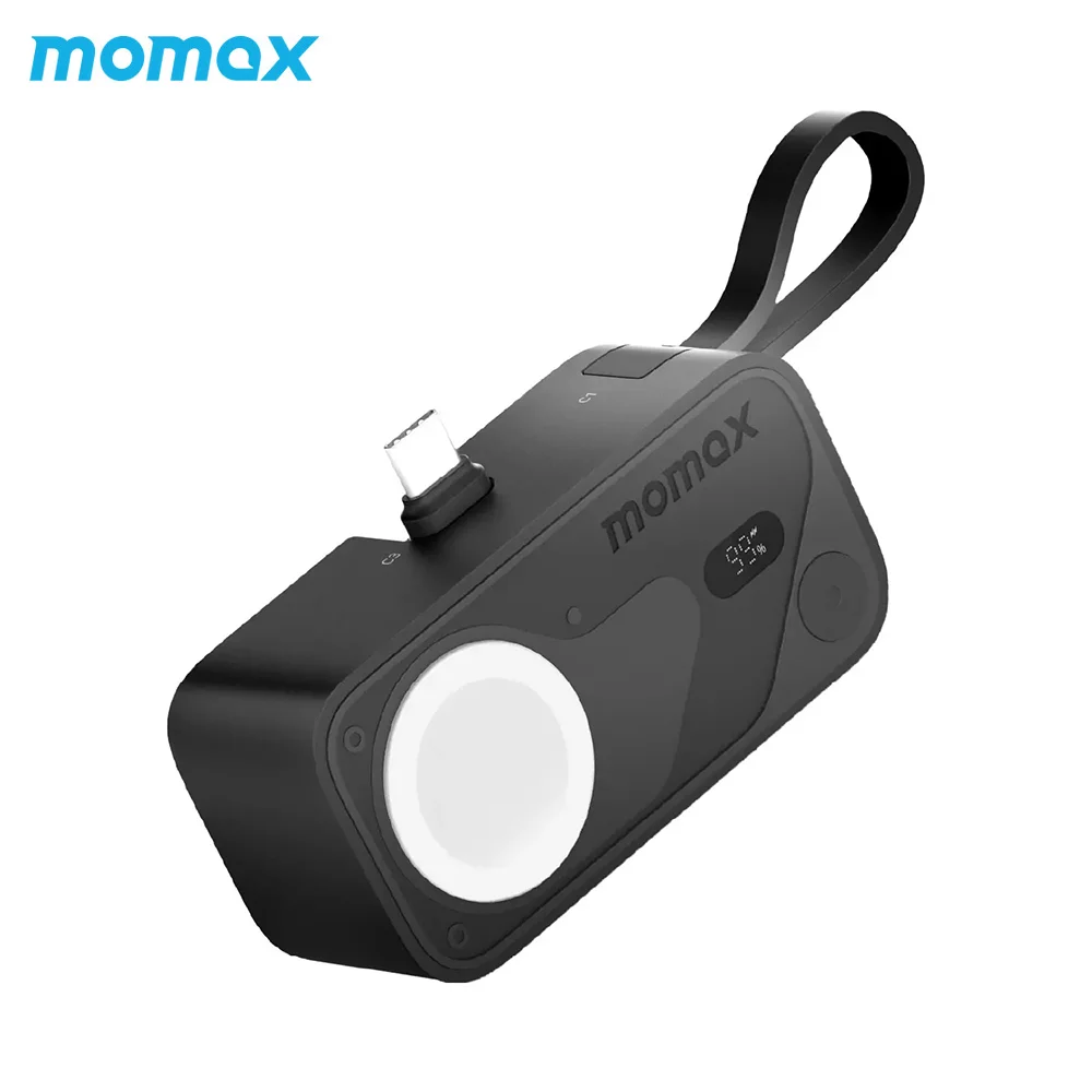Momax 1-Power X Pro Mini⁺ 5000mAh Integrated Foldable USB-C Plug
