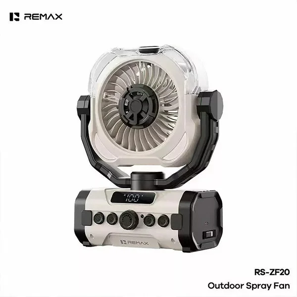 REMAX RS-ZF20 Outdoor Fan Spray Cooling Fan 20000mah Battery