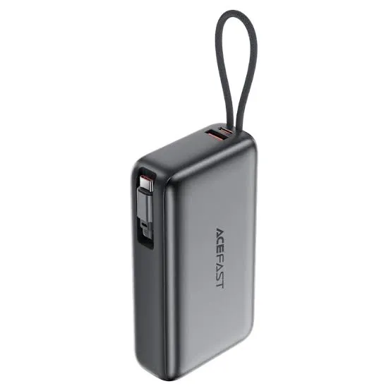 ACEFAST M34 20000mAh 45W Power Bank with Retractable USB-C Cable
