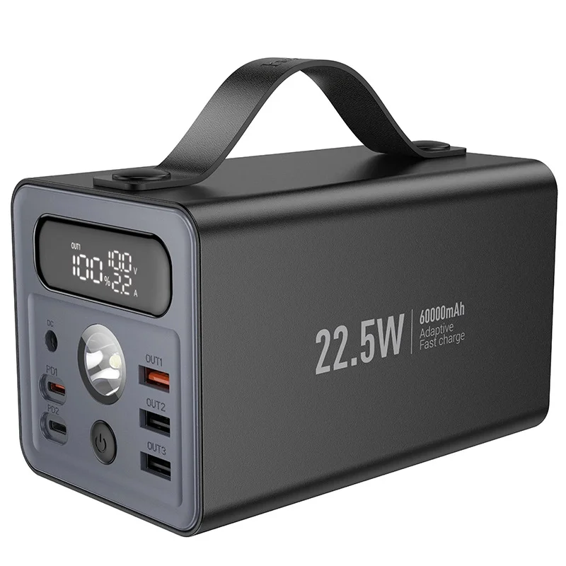 Hoco J138 Distant 22.5W + PD20W + DC12V Multi-Function Power Bank 60,000mAh Hoco J138 Distant 22.5W + PD20W + DC12V Multi-Function Power Bank 60,000mAh