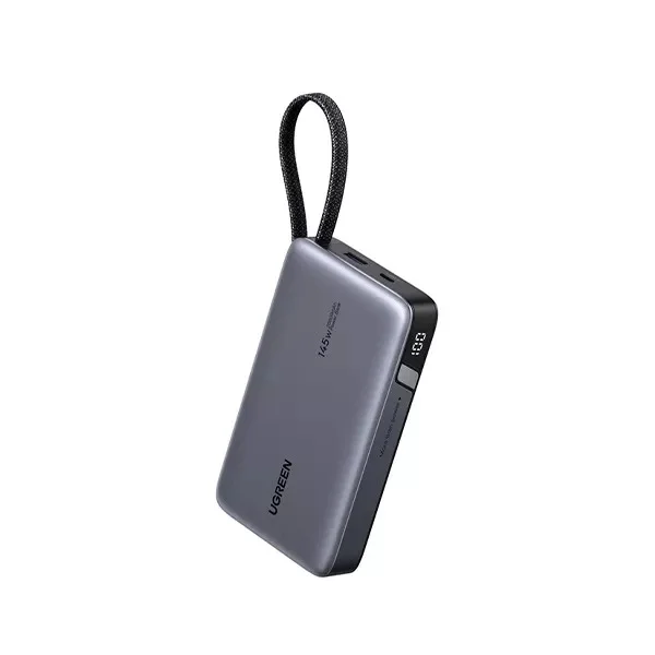 UGREEN PB551 Nexode 145W 20000mAh Power Bank with Built-in Cable