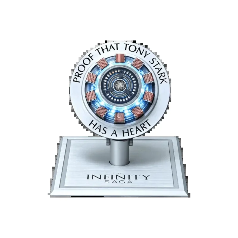 Marvel Iron Man Arc Reactor Wireless Charger 15W with LED Magnetic Charging & Sound Effects