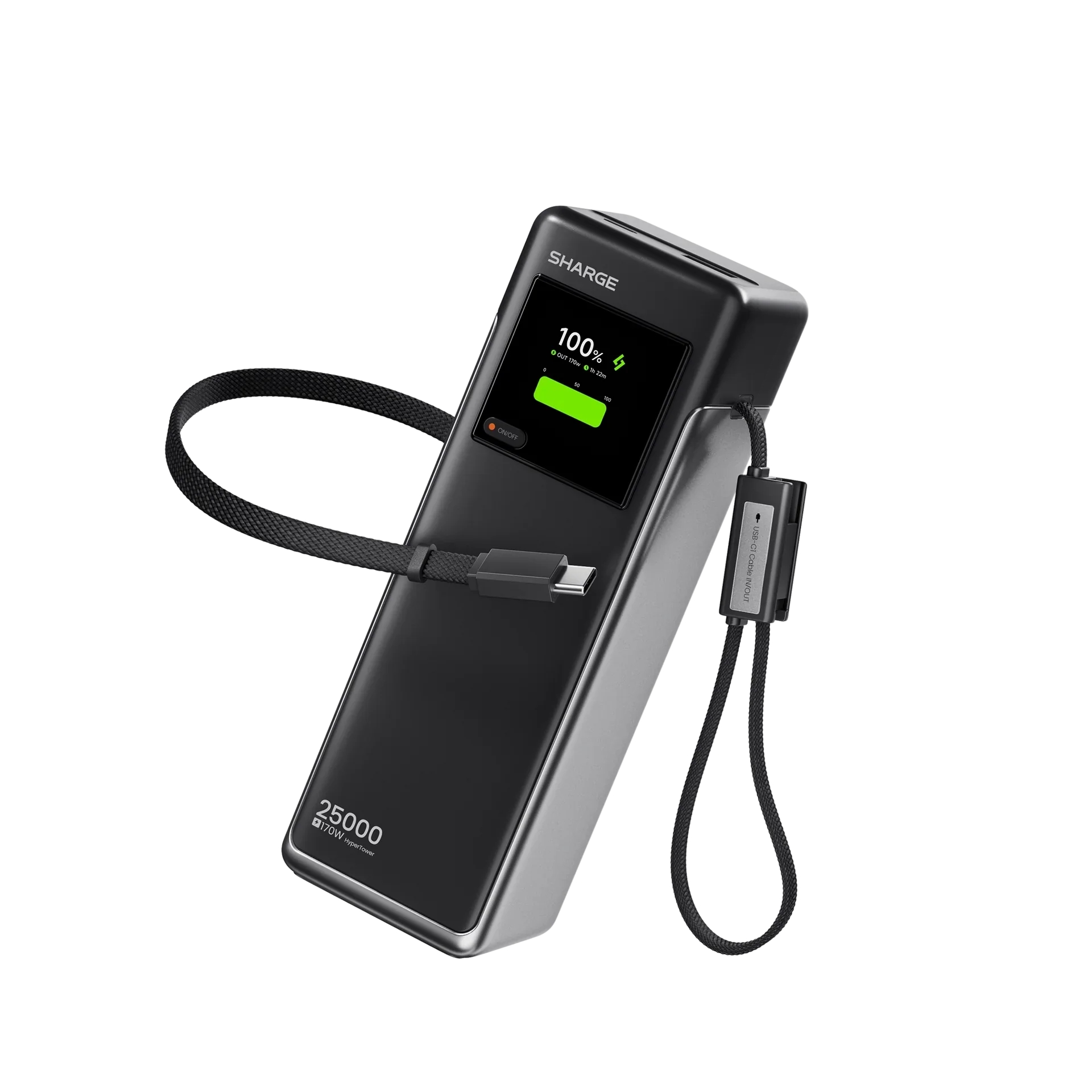 SHARGE HyperTower 170W 25000mAh Power Bank