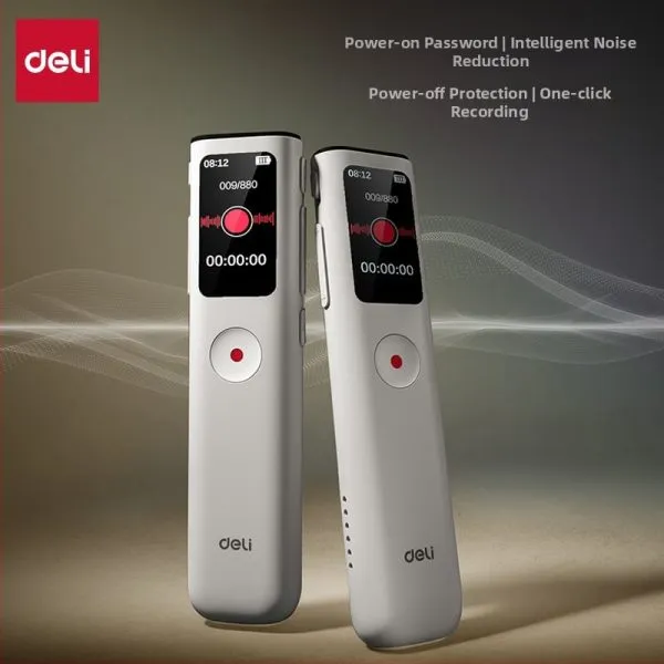 Deli MP305 8GB Powerful Digital Voice Recorder