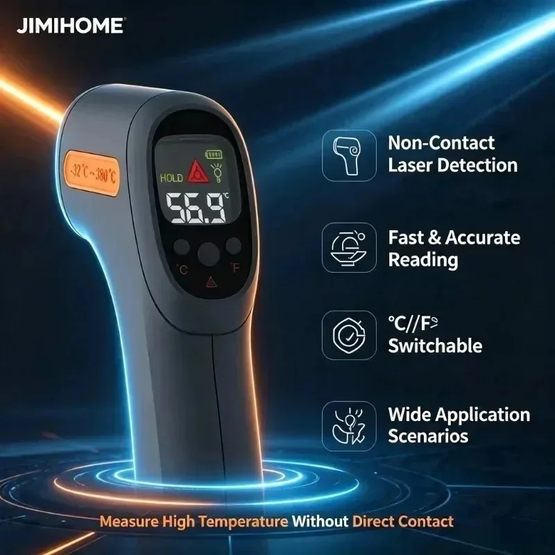 JIMIHOME JM-G301380 Powerful IR Thermometer