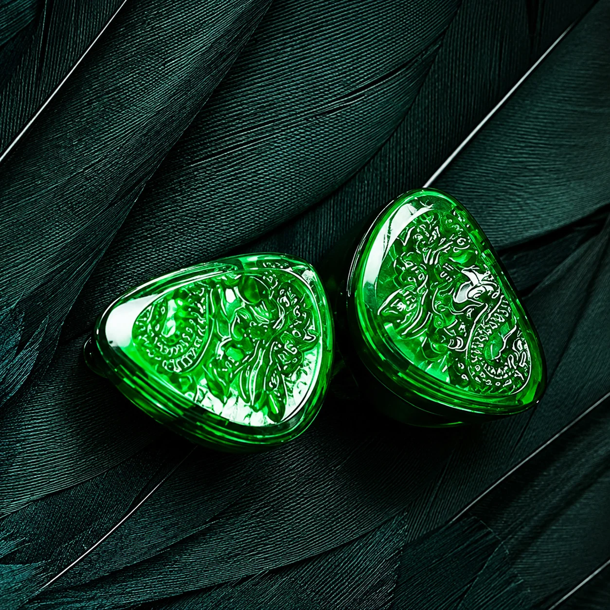 TANGZU WANER SG 2 Jade Dragon Edition 10mm PET Single Dynamic In-Ear Earphones