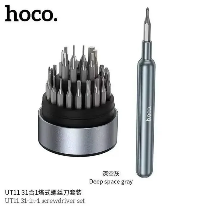 HOCO UT11 31-in-1 Magnetic Precision Screwdriver Set HOCO UT11 31-in-1 Magnetic Precision Screwdriver Set