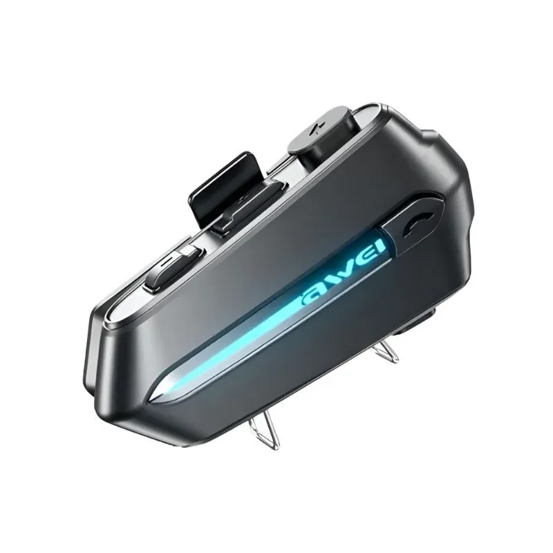 Awei VS1 Motorcycle Helmet Bluetooth Headset Noise Cancelling Microphone