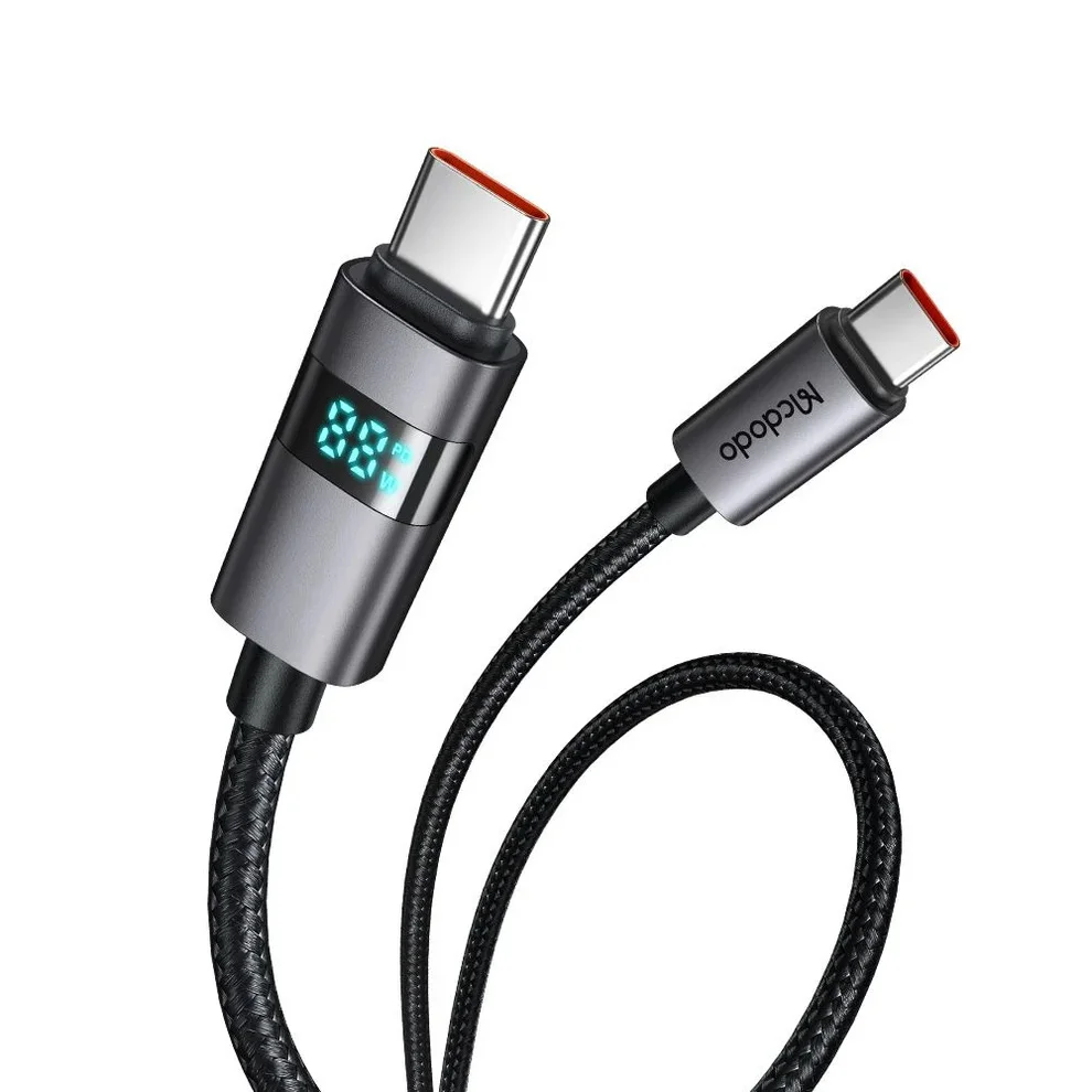 Mcdodo CA-5610 Cab Vision 100W USB-C to Lightning Cable 4ft with Horizontal LED Display