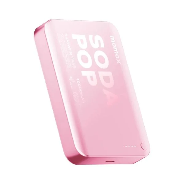 Momax 1-Power Pass 10000mAh Magnetic Wireless Battery Pack