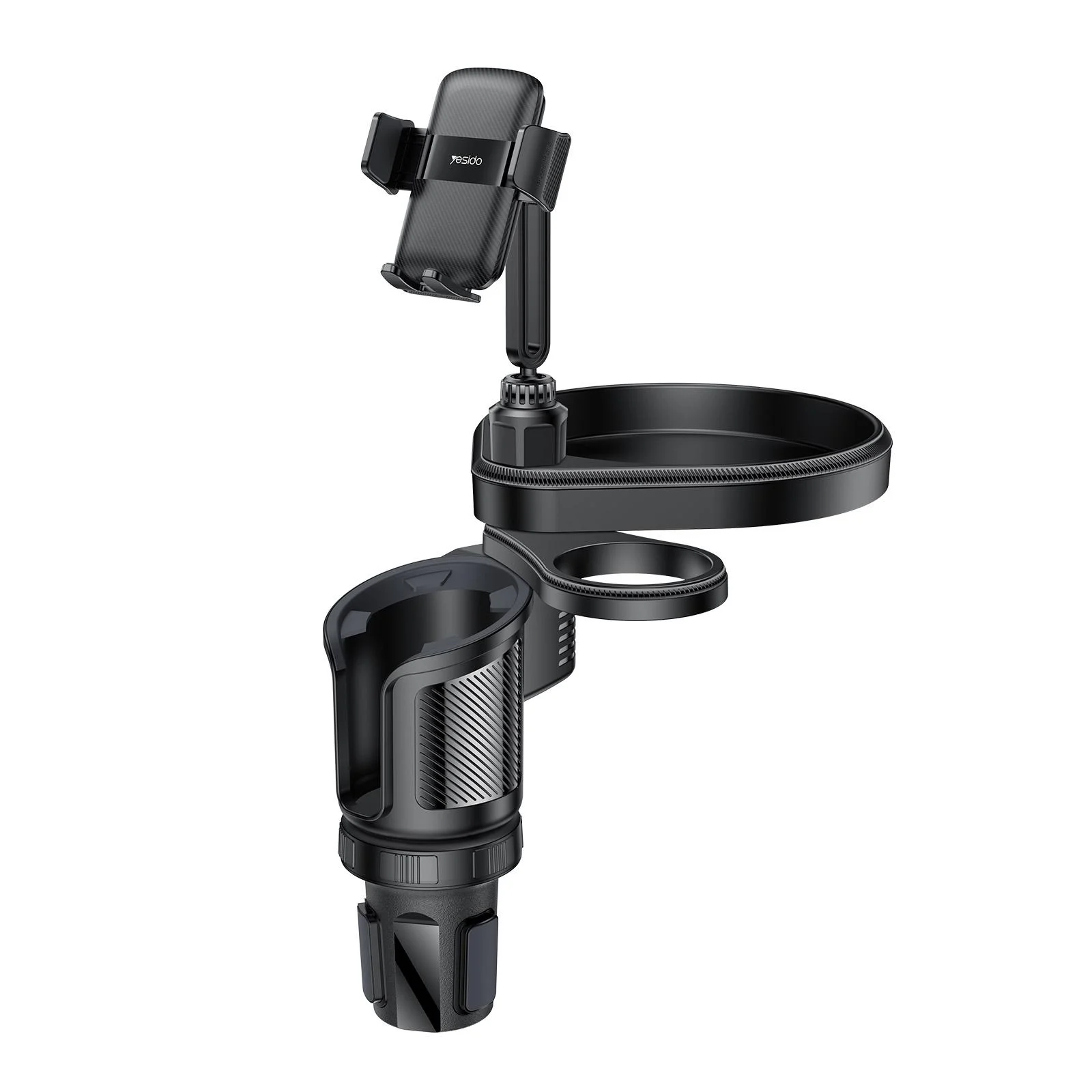 YESIDO C274 Premium 4-in-1 Multifunctional Car Cup Holder