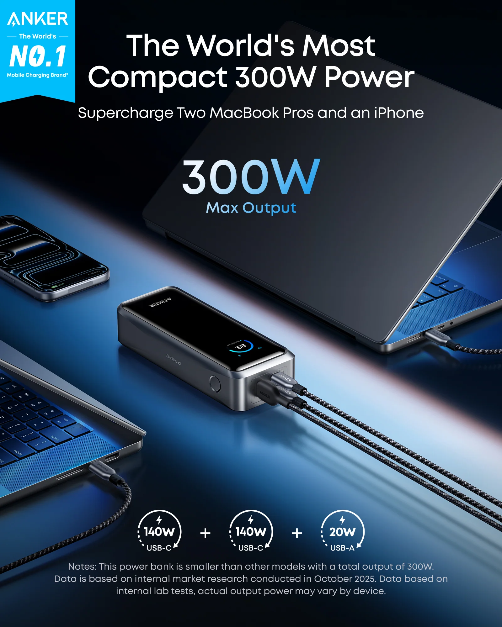 Anker Power Bank front view