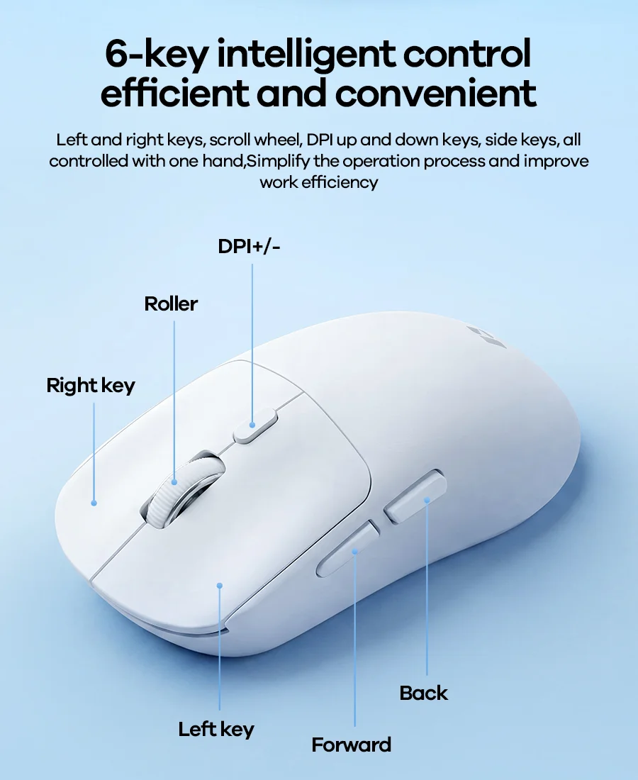 REMAX WM-01 ergonomic wireless mouse grip demonstration