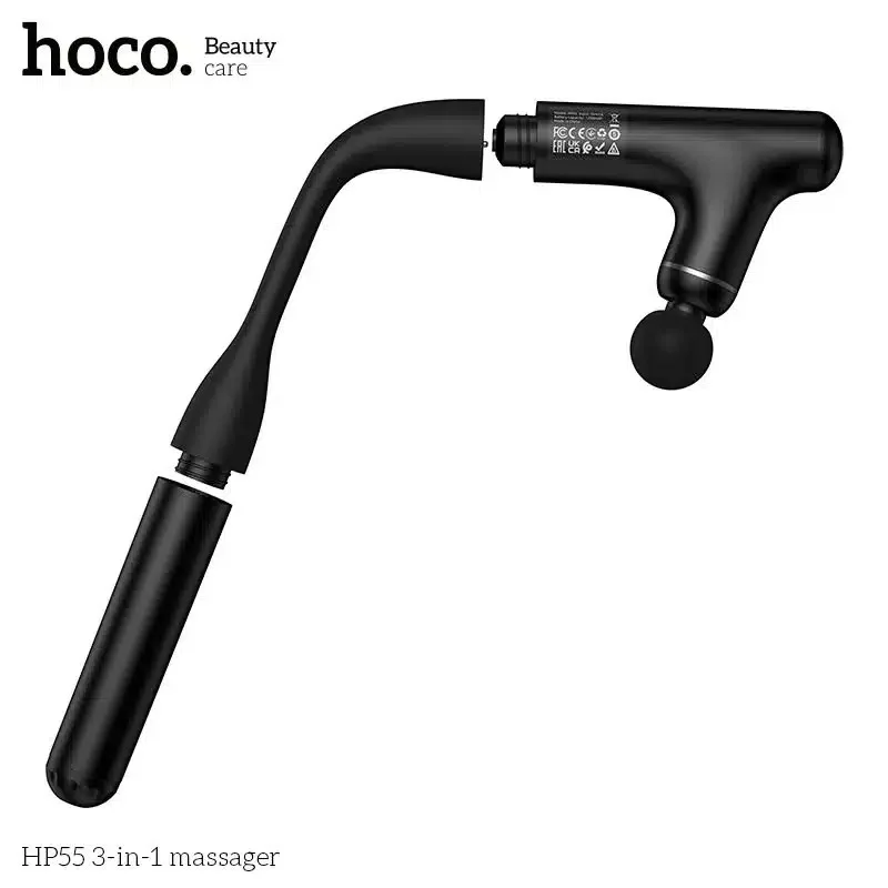 HOCO HP55 3-in-1 Percussion Massager with Extension Rod