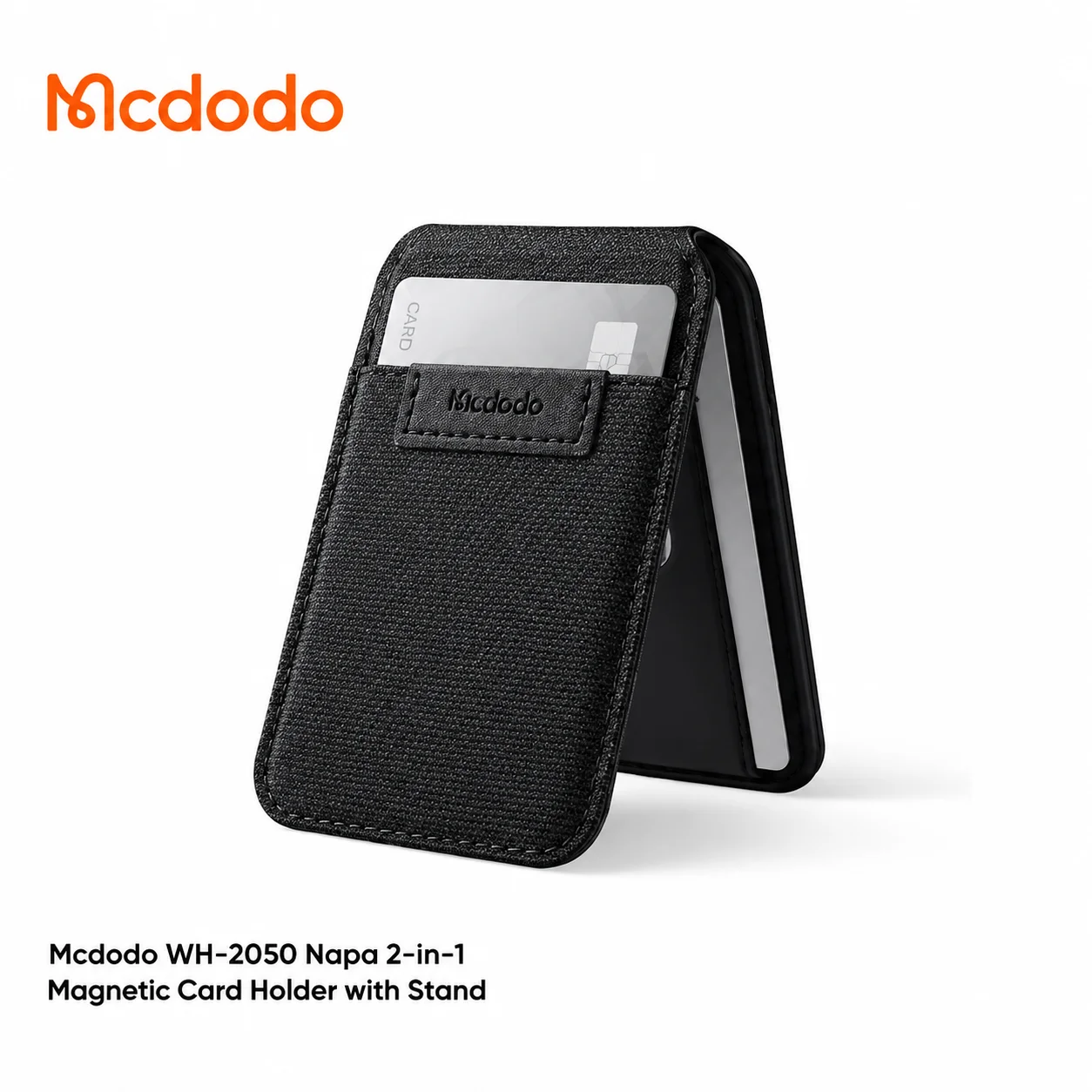 Mcdodo WH-2050 Napa 2-in-1 Magnetic Card Holder with Stand