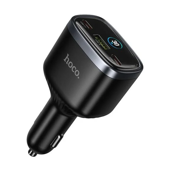 Hoco Z70 PD 93W Fast Display TFT Screen Car Charger