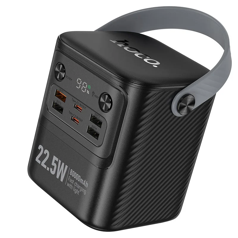 Hoco J152 Tough 80000mAh 22.5W+PD20W Power Bank Hoco J152 Tough 80000mAh 22.5W+PD20W Power Bank