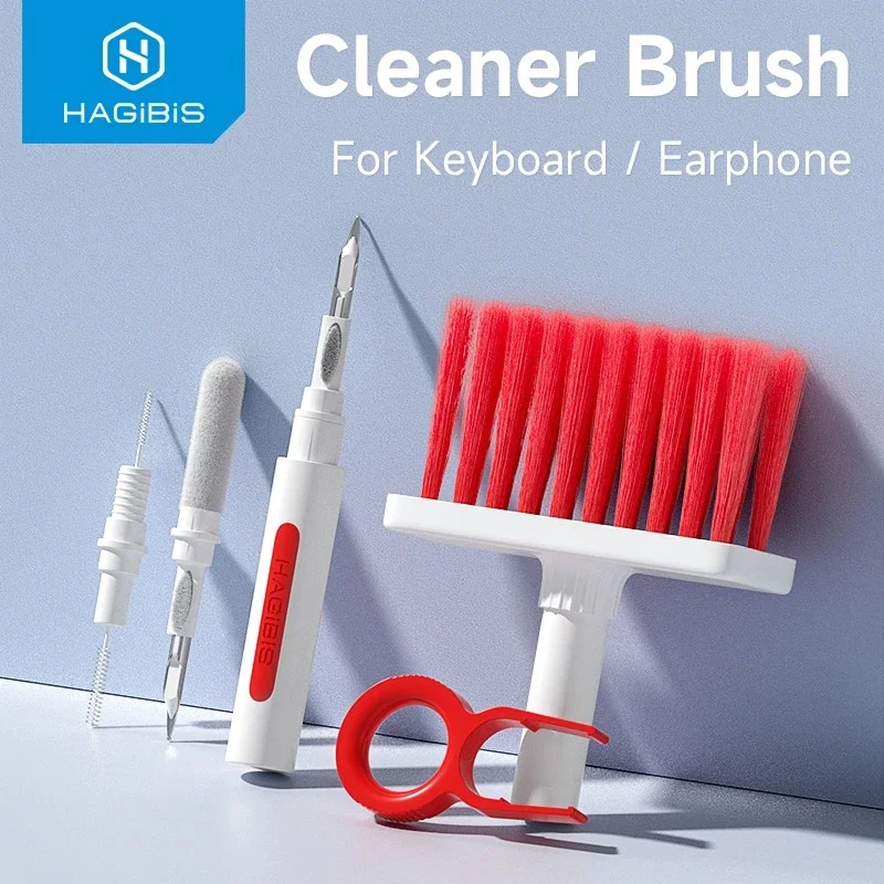 Hagibis CB01 5-in-1 Multifunctional Cleaning Brush for Keyboard & Earphones