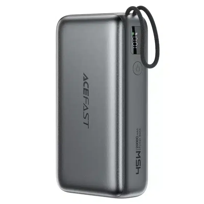 ACEFAST M34 20000mAh 45W Power Bank with Retractable USB-C Cable