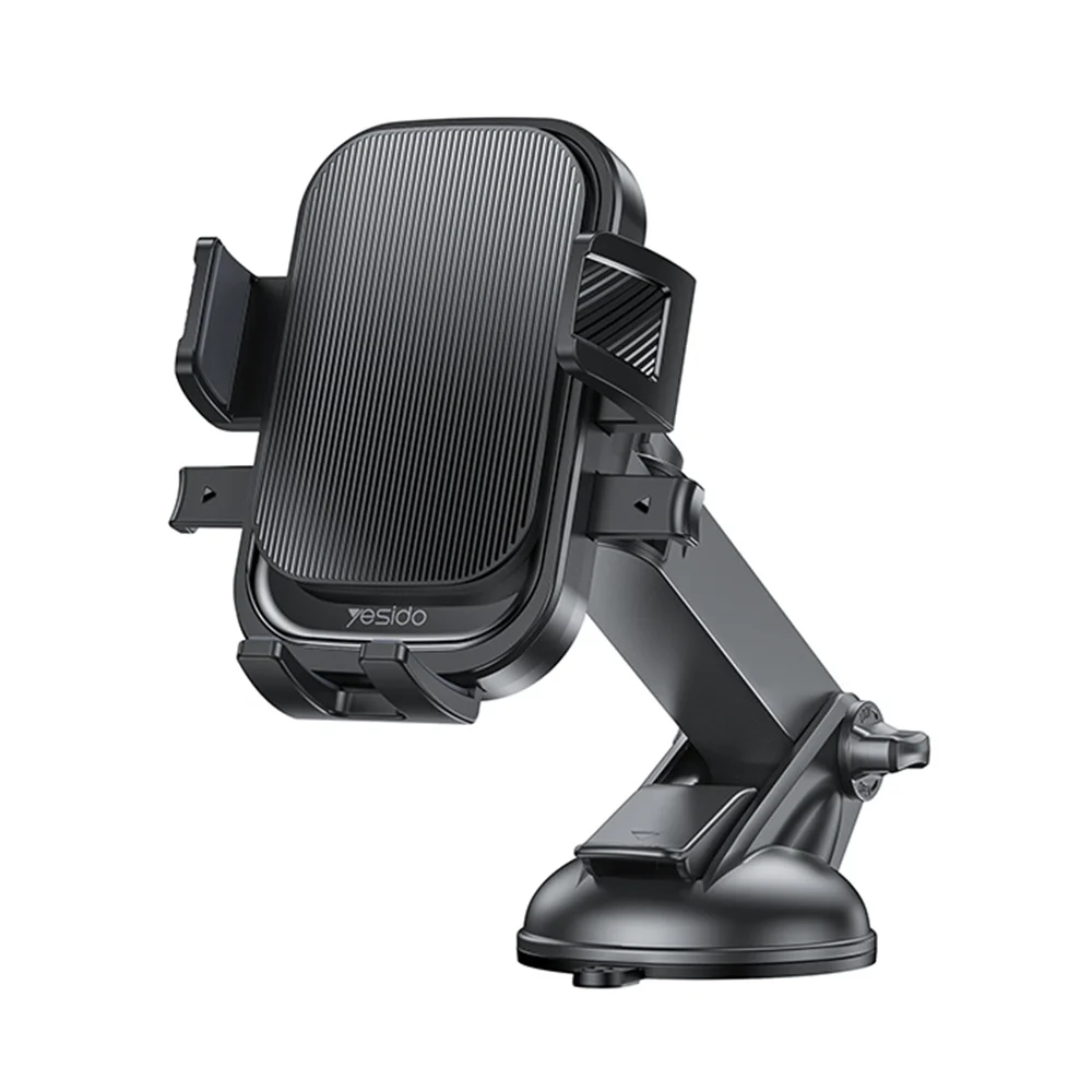 YESIDO C267 Premium Suction Press Car Phone Mount with 360° Rotation 