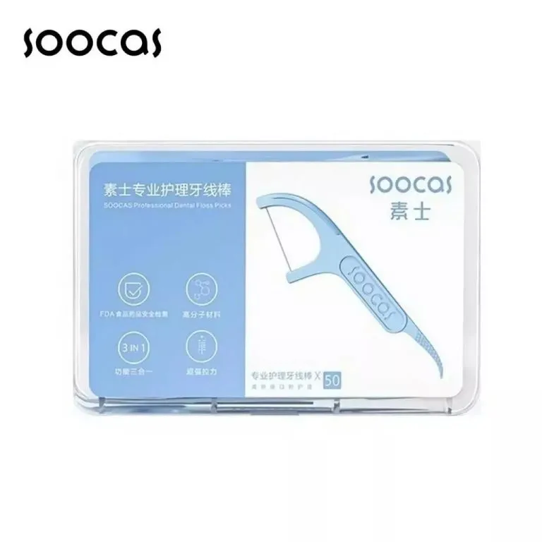 Xiaomi SOOCAS 50pcs Dental Floss with Tooth Pick D1 Xiaomi SOOCAS 50pcs Dental Floss with Tooth Pick D1