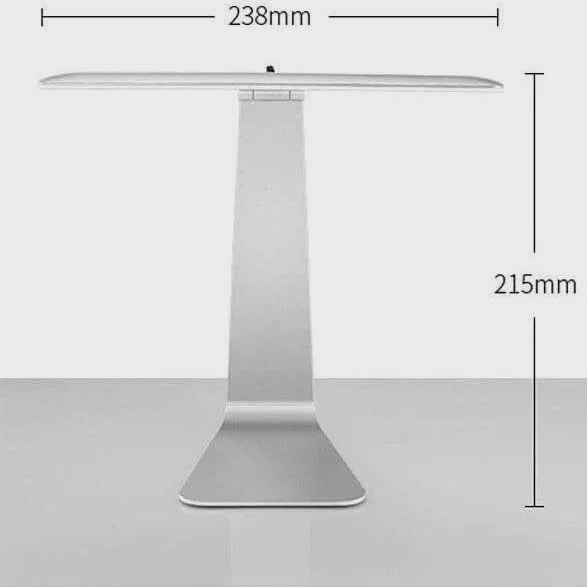 Adatun LS-8908 LED Desk Lamp with light spread on a work surface