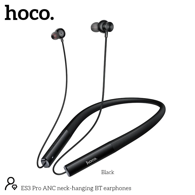 HOCO ES3 Pro ANC Neckband Bluetooth Earphones