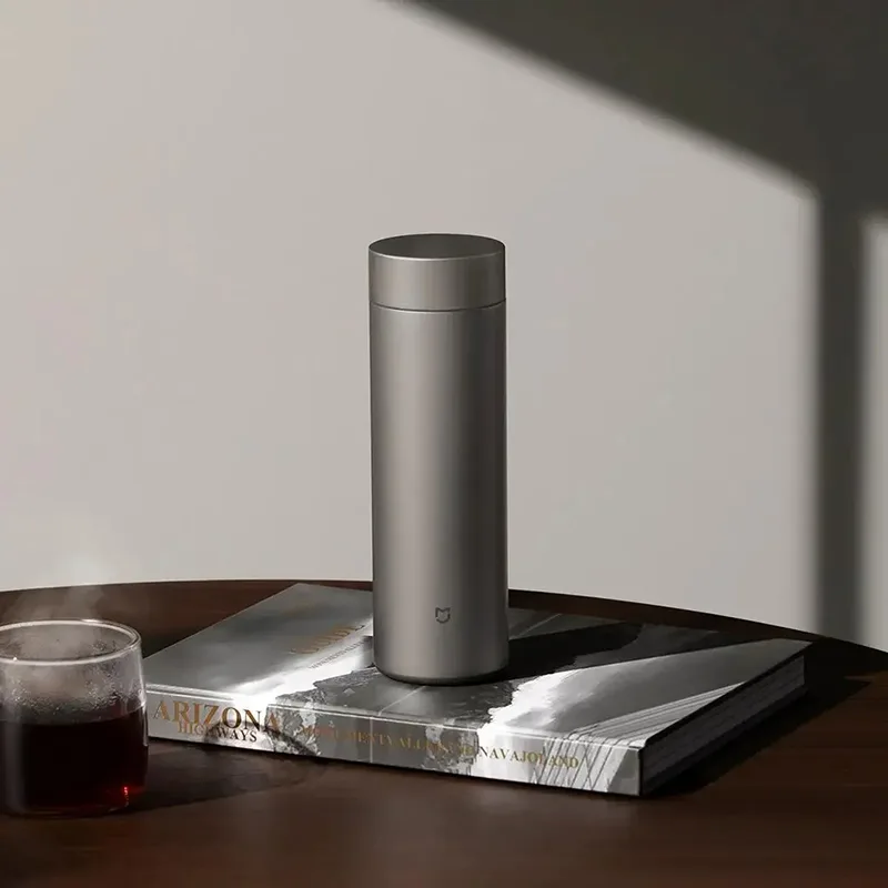 Xiaomi Mijia Ti 2 Pure Titanium Thermos Cup 480ml – 6-Hour Vacuum Insulated Travel Mug Xiaomi Mijia Ti 2 Pure Titanium Thermos Cup 480ml – 6-Hour Vacuum Insulated Travel Mug