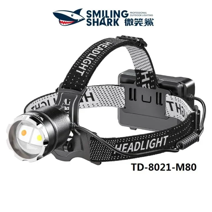 Smiling Shark TD8021 Rechargeable LED Headlamp Smiling Shark TD8021 Rechargeable LED Headlamp