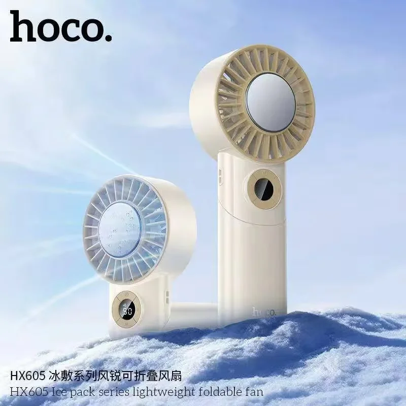 Hoco HX605 Ice pack series lightweight foldable fan