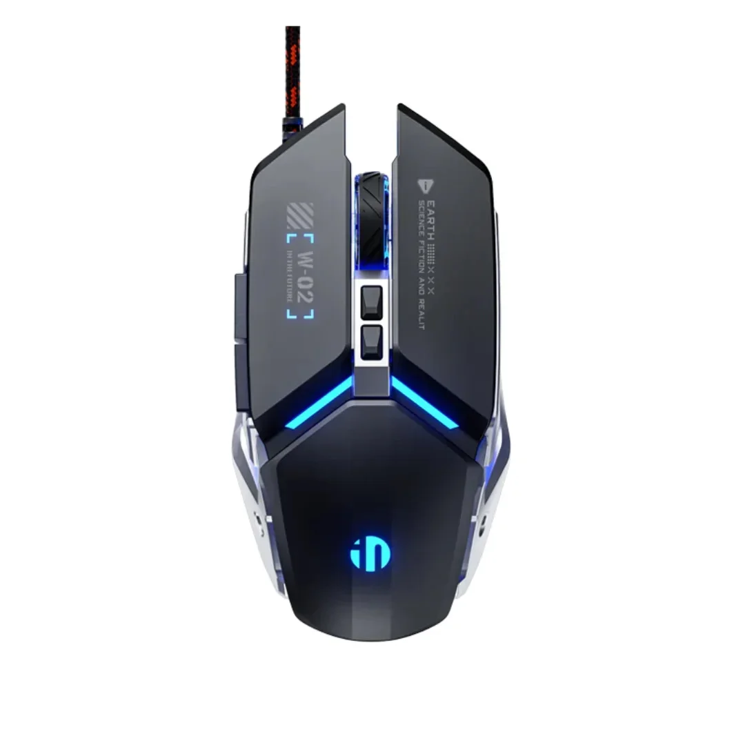 inphic W2 Ⅱ Silent Wired Gaming Mouse