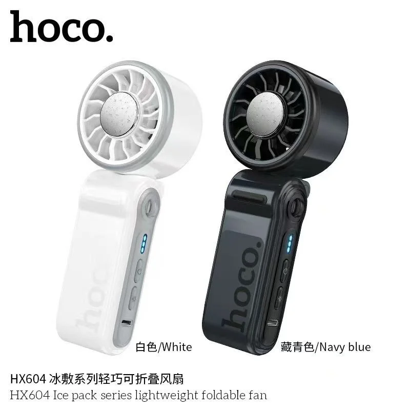 HOCO HX604 Foldable Handheld Fan HOCO HX604 Foldable Handheld Fan