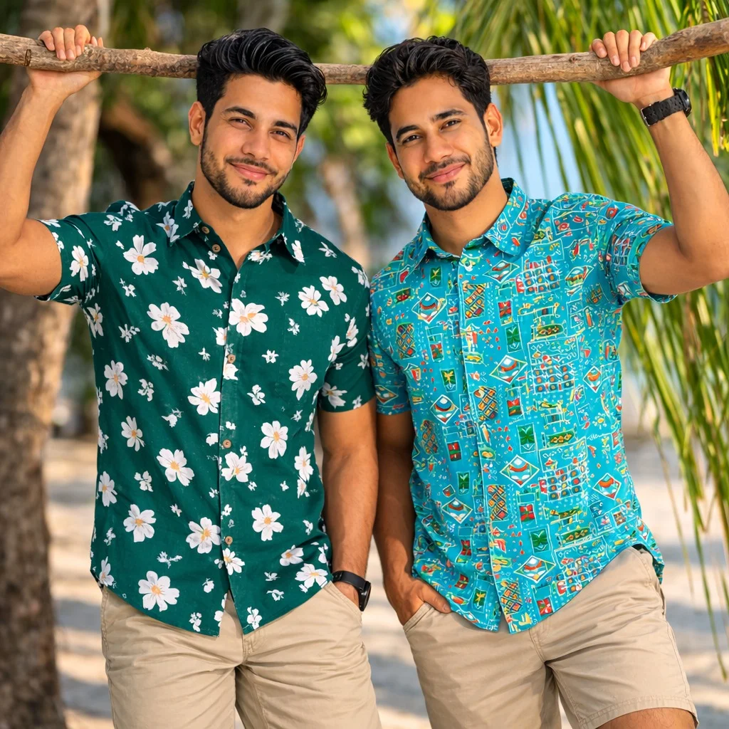 Soft Comfort Summer Shirt Combo (2 Pcs)
