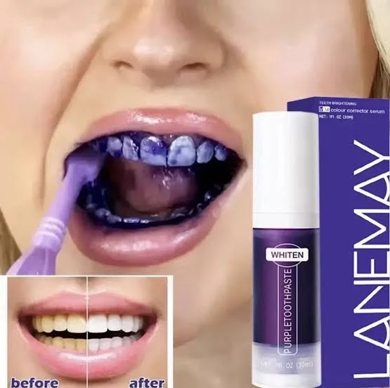 LANEMAY Purple Whitening Toothpaste