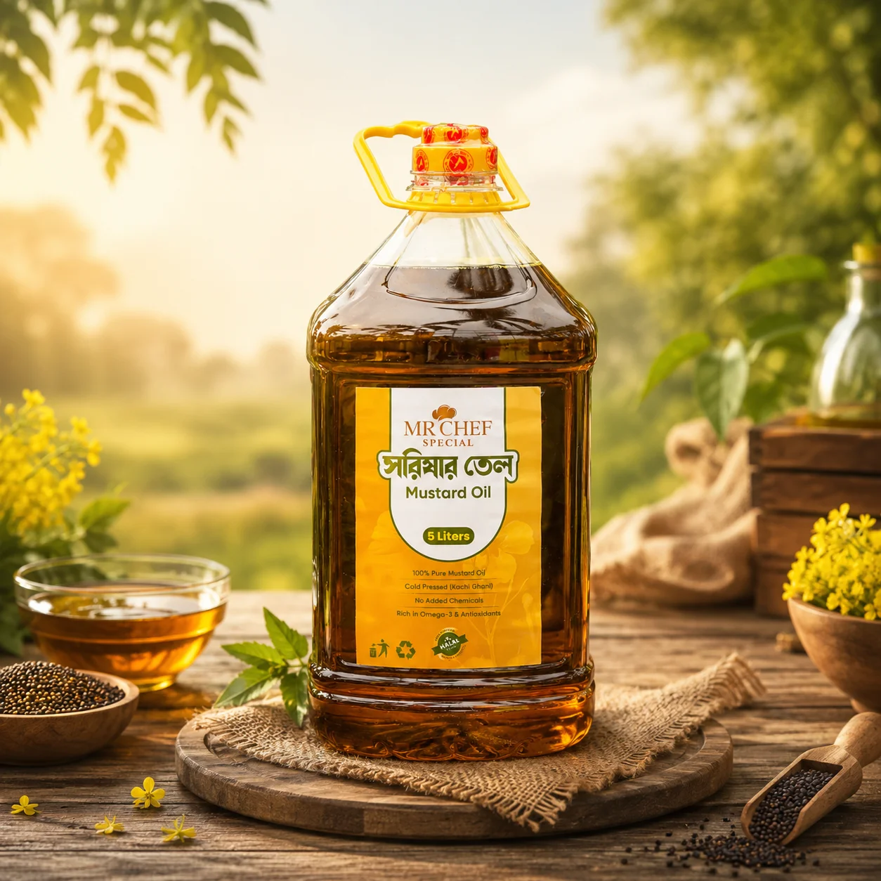 Deshi Mustard Oil 5 liter