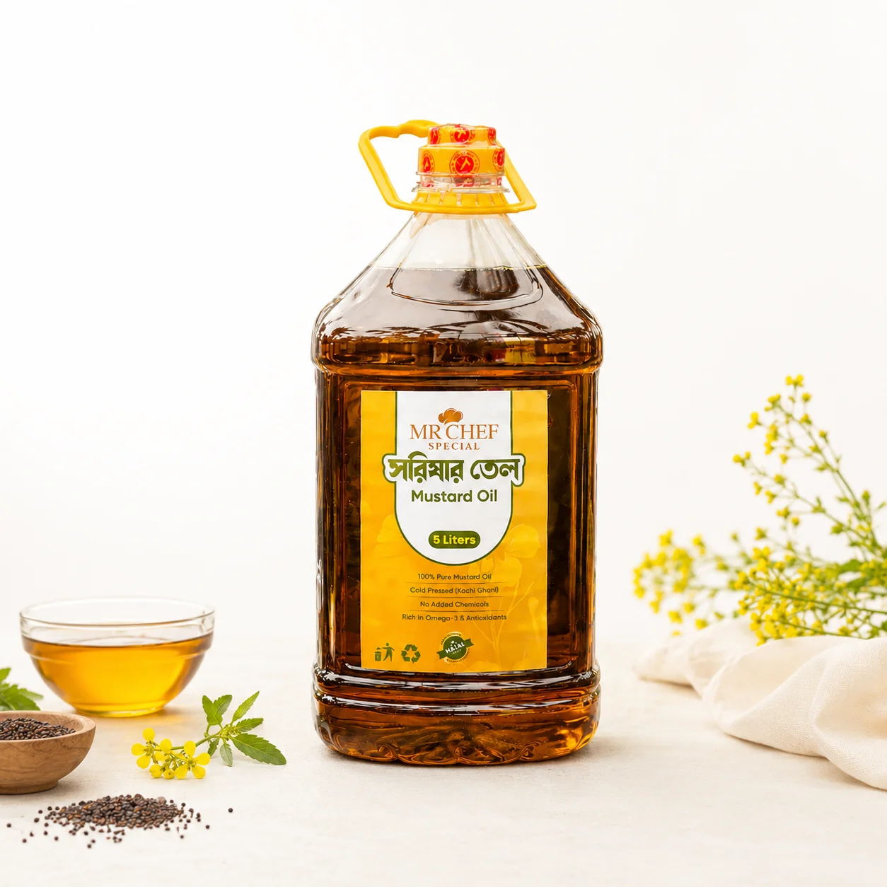 Deshi Mustard Oil 5 liter