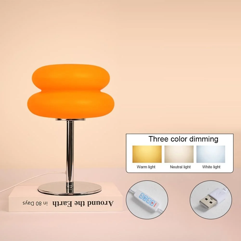 Orange Macaron Table Lamp Orange Macaron Table Lamp