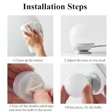 Vanity Mirror Lamp – Integrated LED Lighting for Perfect Grooming