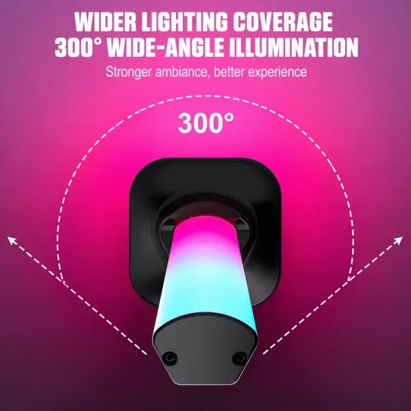 ARGB LED Music Light Bar App Control Sound Reactive Ambient Light
