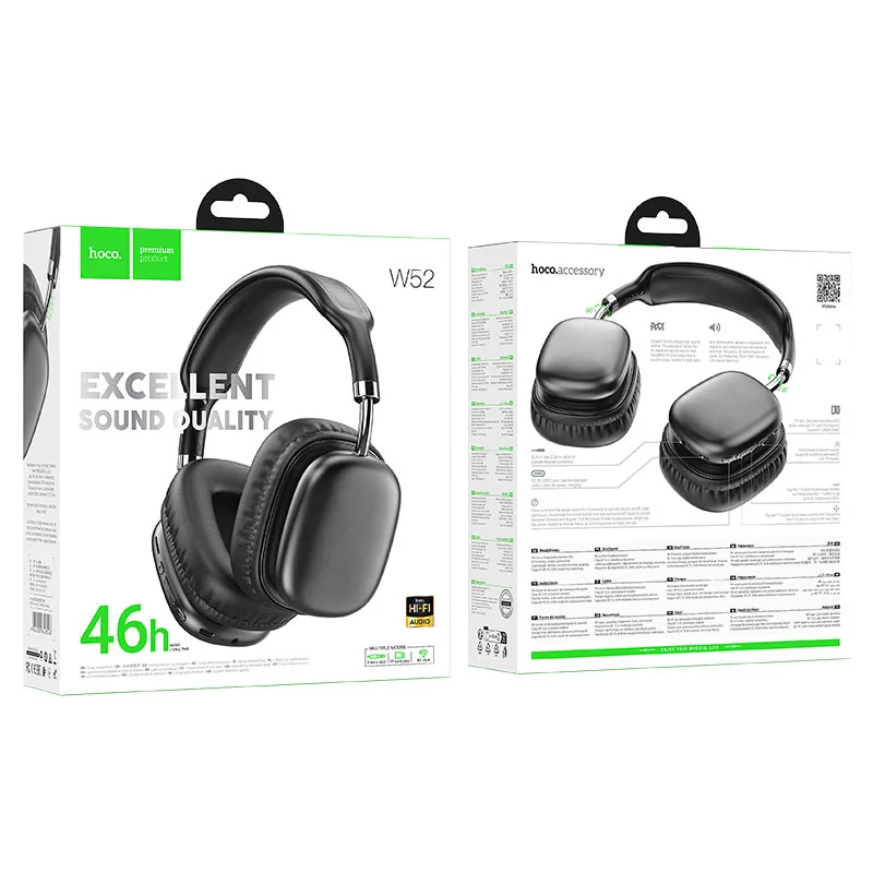 Hoco W52 Wonderful Wireless Headphone Hoco W52 Wonderful Wireless Headphone
