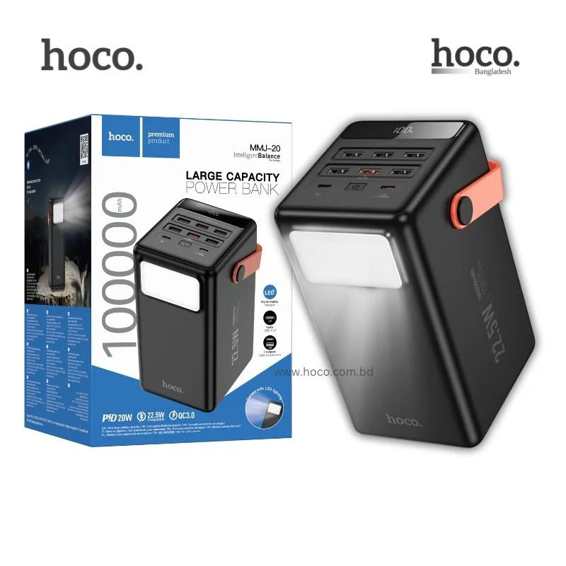 MMJ20 Surpass 22.5W + PD20W 100000mAh Power Bank
